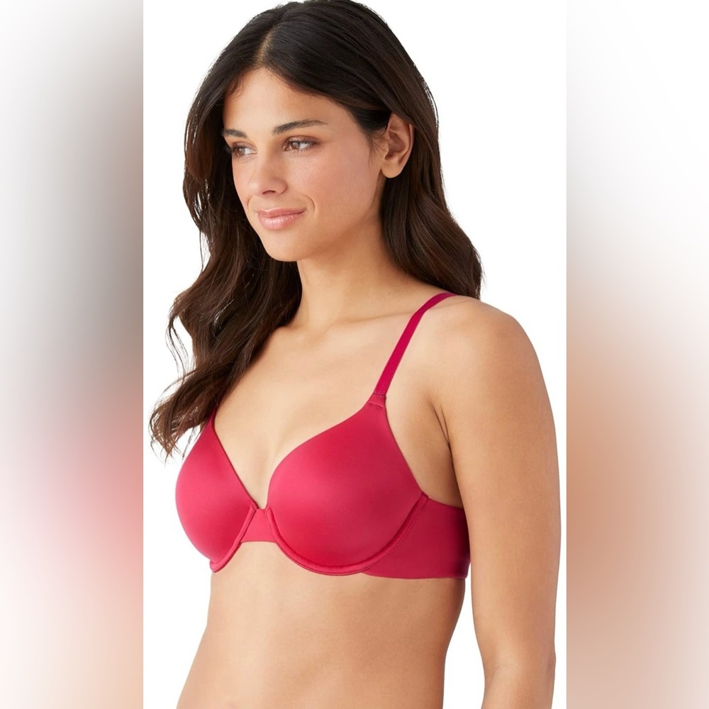 NWT b.tempt'd Women's Future Foundation Convertible T-Shirt Bra, red 30DD - Picture 2 of 8